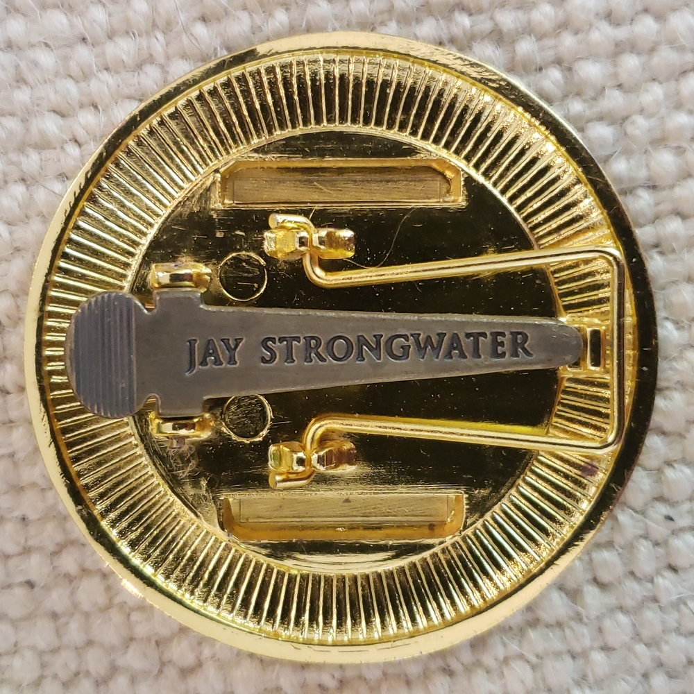 JAY STRONGWATER x NEIMAN MARCUS Collab Collectors Mini Frame Green Gold - Picture 6 of 10